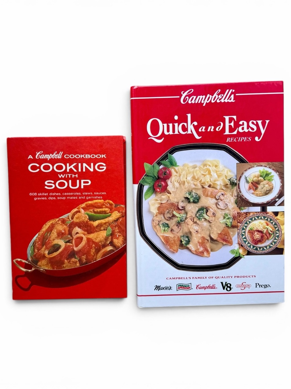 Campbell’s Cookbook Lot Quick and Easy Recipes & Cooking With Soup Vintage HC